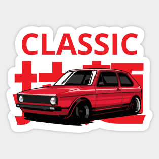 classic car Sticker